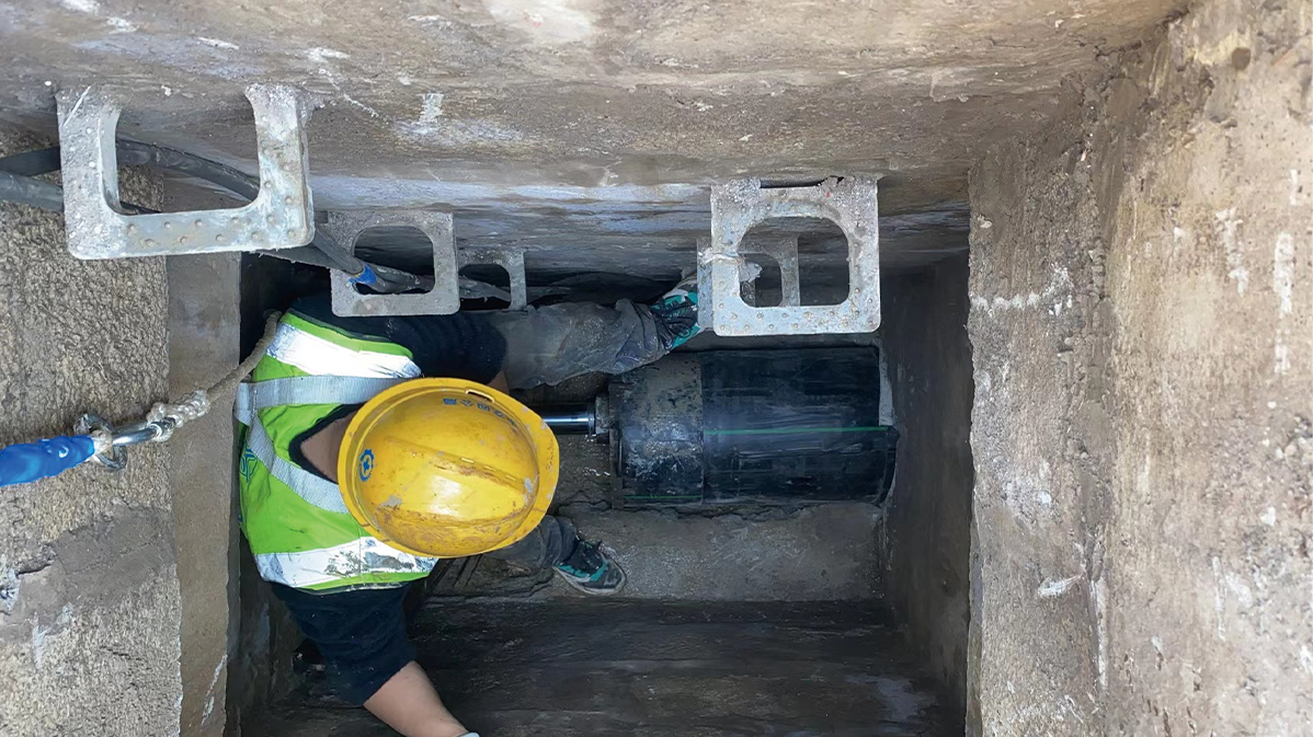 柞水HDPE短管内衬法